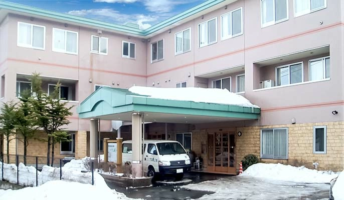 草津温泉湯治館そよ風　介護職　/　パート:施設外観