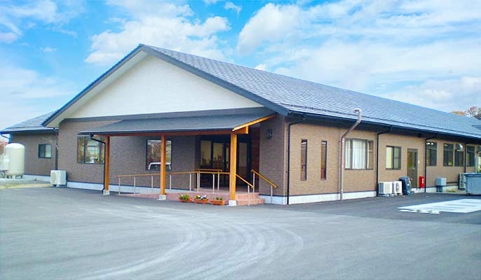あさかの杜ケアコミュニティそよ風　介護職　/　正社員（日勤のみ）:施設外観
